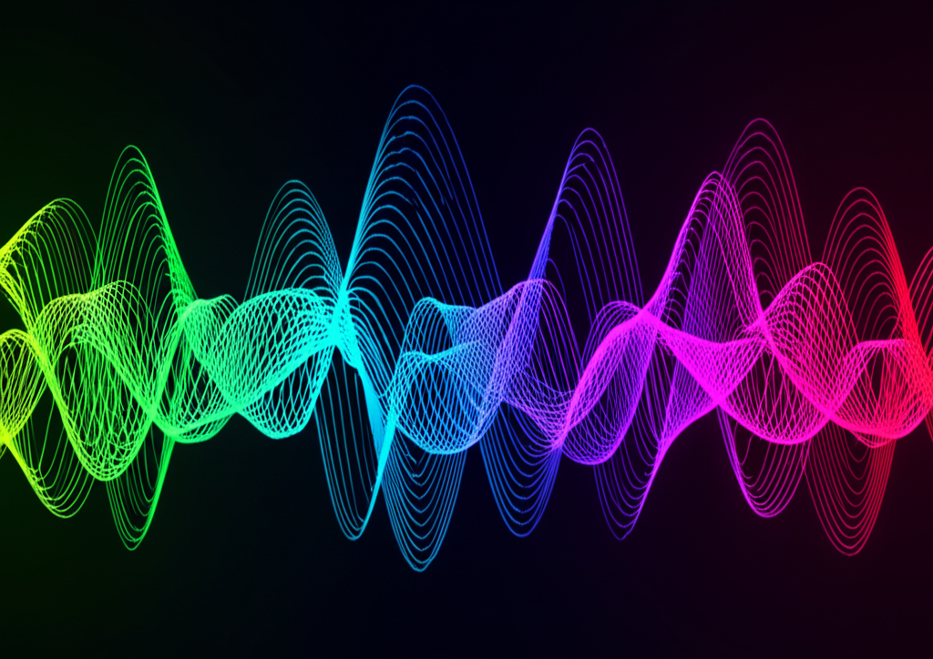 Music Waveform Background